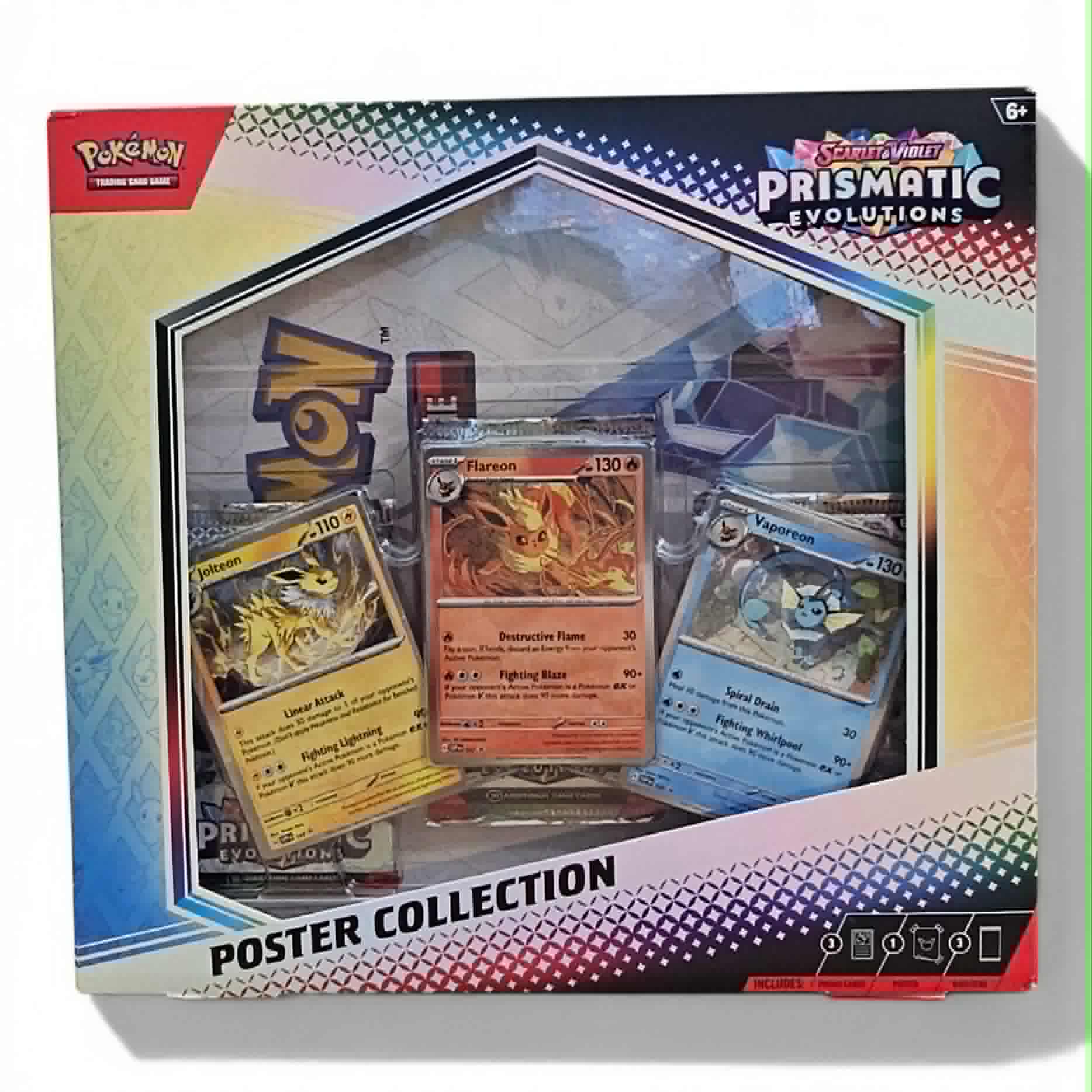 Pokémon TCG: Scarlet & Violet—Prismatic Evolutions Poster Collection